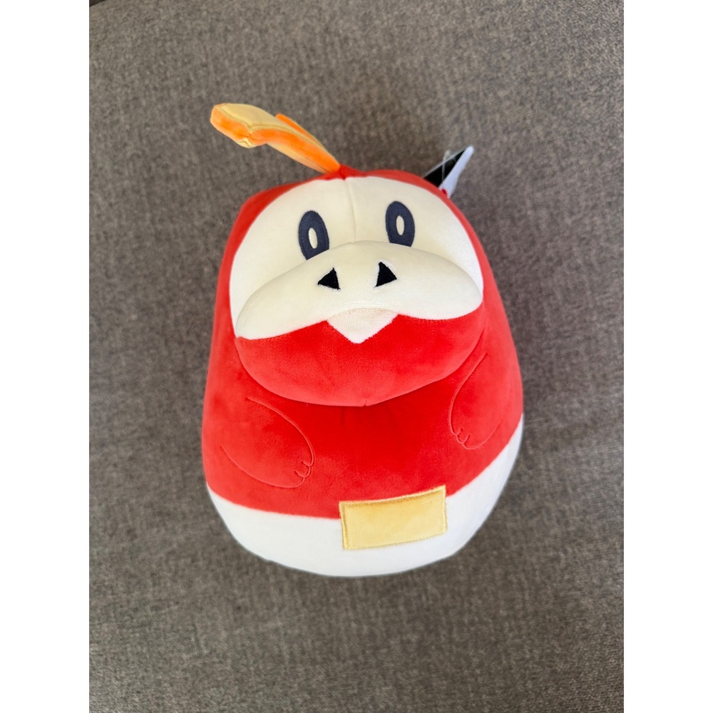 Pokemon Squishmallows Fuecoco 10 Inch Plush Red Fire Type Starter Kellytoy NWT
